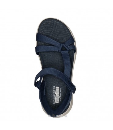 SANDALIA SKECHERS GO WALK FLEX 141481 MUJER AZUL