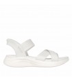 SANDALIA SKECHERS SLIP-IN ULTRA FLEX MUJER 119975 BLANCO