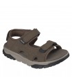 SANDALIA SKECHERS RELAXED FIT AVALON 205724 MARRON