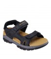 SANDALIA SKECHERS RELAXED FIT HIRANO 204106 NEGRO