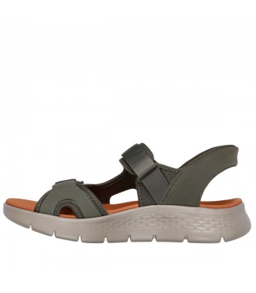 SANDALIA SKECHERS GO WALK FLEX SLIP-INS 229210 OLIVE
