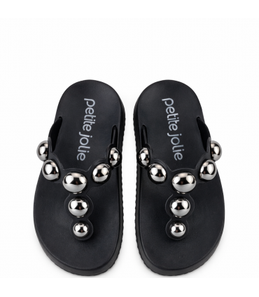 CHANCLA PETIT JOLIE PLATAFORMA PJ7586 BLACK