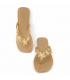 CHANCLA PETIT JOLIE 3 ESTRELLAS PJ7651 METALIC GOLD