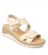 SANDALIA CONFORT AMARPIES PICADOS ABZ30143 ARENA SAND