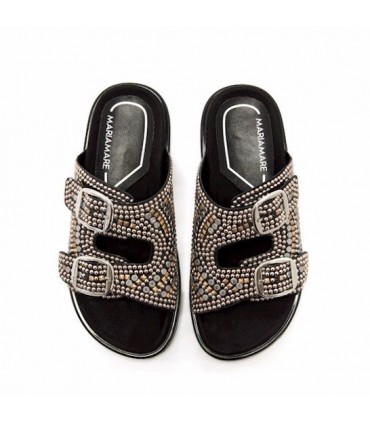 SANDALIA MARIA MARE PALA AFELPADO 68676 NEGRO