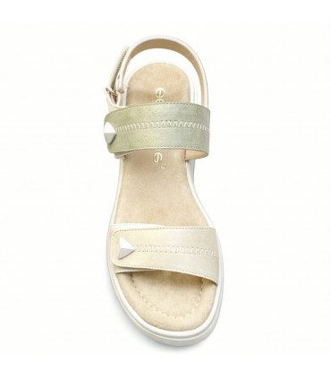 SANDALIA CONFORT AMARPIES PIRAMIDE ABZ30132 COMBI KHAKI