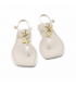 SANDALIA PETIT JOLIE 2 ESTRELLAS PJ7653 OFF WHITE