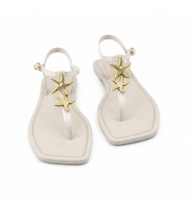 SANDALIA PETIT JOLIE 2 ESTRELLAS PJ7653 OFF WHITE