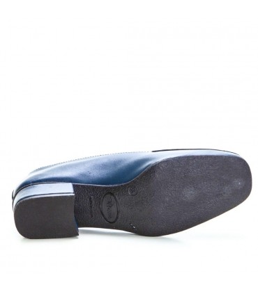 ZAPATO PIEL D CHICAS PIEL 0181 RIVER AZUL MARINO