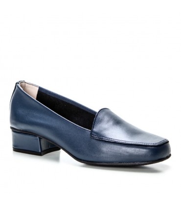 ZAPATO PIEL D CHICAS PIEL 0181 RIVER AZUL MARINO