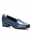 ZAPATO PIEL D CHICAS PIEL 0181 RIVER AZUL MARINO