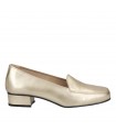 ZAPATO PIEL D CHICAS PIEL 0181 RIVER ORO