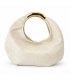 BOLSO TRENZADO ASA DORADA BNYX1722 WHITE