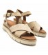 SANDALIA CUÑA MUSTANG CONFORT 55908 TAUPE
