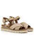 SANDALIA CUÑA MUSTANG CONFORT 55908 TAUPE