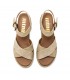 SANDALIA CUÑA MUSTANG CONFORT 55908 TAUPE