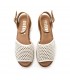SANDALIA MUSTANG PLATAFORMA 59617 BLANCO