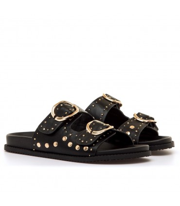 CHANCLA MUSTANG TACHUELAS 55500 PITA BLACK
