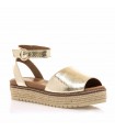 SANDALIA MUSTANG PLATAFORMA 59617 CHAMPAGNE