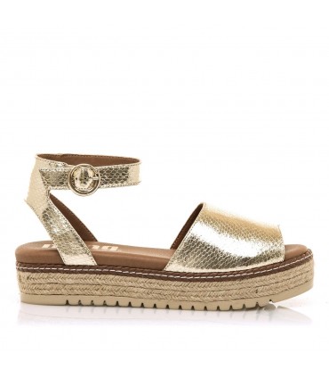 SANDALIA MUSTANG PLATAFORMA 59617 CHAMPAGNE