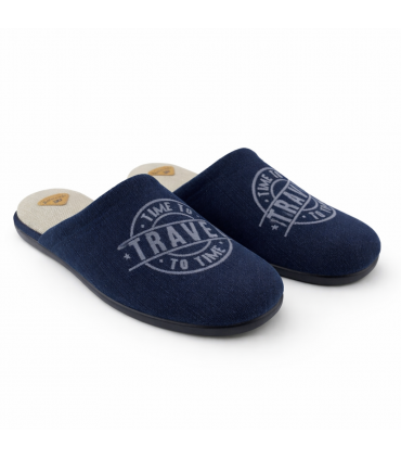 ZAPATILLA CASA DEVALVERDE HOMBRE 5009 MARINO