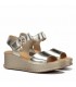 SANDALIA DORKING BY FLUCHOS PIEL WINDY D9649 PLATINO