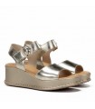 SANDALIA DORKING BY FLUCHOS PIEL WINDY D9649 PLATINO