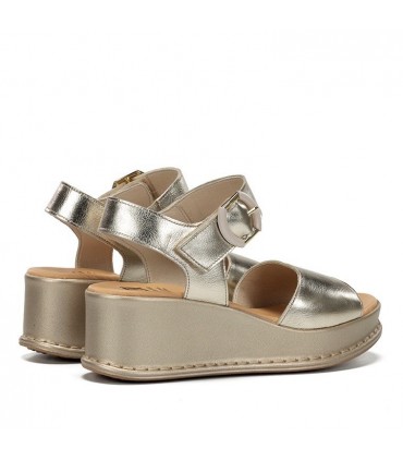 SANDALIA DORKING BY FLUCHOS PIEL WINDY D9649 PLATINO