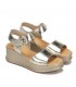 SANDALIA DORKING BY FLUCHOS PIEL WINDY D9649 PLATINO