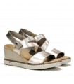 SANDALIA FLUCHOS PIEL F1973 SMASH PLATINO