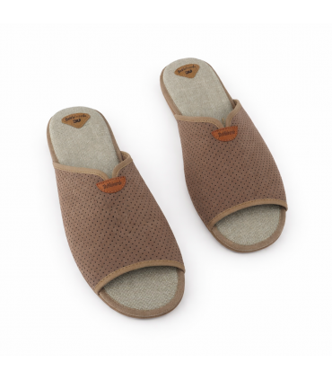 ZAPATILLA CASA DEVALVERDE HOMBRE PINFOR 5006 TAUPE