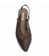 ZAPATO DESTALONADO TACON CUADRADO M6268 CAFE