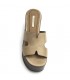 SANDALIA CUÑA M6371 ARENA