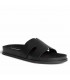 SANDALIA PLANA PALA ERME,S M6413 NEGRO