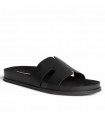 SANDALIA PLANA PALA ERME,S M6413 NEGRO