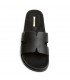 SANDALIA PLANA PALA ERME,S M6413 NEGRO