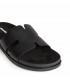 SANDALIA PLANA PALA ERME,S M6413 NEGRO