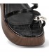 SANDALIA PLATAFORMA PLACA 1112 NEGRO