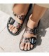 CHANCLA IGOR HABANA BRILLO S10336-002 NEGRO LEOPARDO