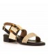 SANDALIA MUSTANG PIEL HEBILLA 55929 CHAMPAGNE MOCHA