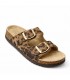 CHANCLA DOS HEBILLAS ETIKA 10015 LEOPARDO