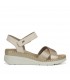 SANDALIA FLUCHOS PIEL F2139 PLATINO