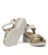 SANDALIA FLUCHOS PIEL F2139 PLATINO