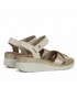 SANDALIA FLUCHOS PIEL F2139 PLATINO