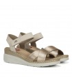 SANDALIA FLUCHOS PIEL F2139 PLATINO