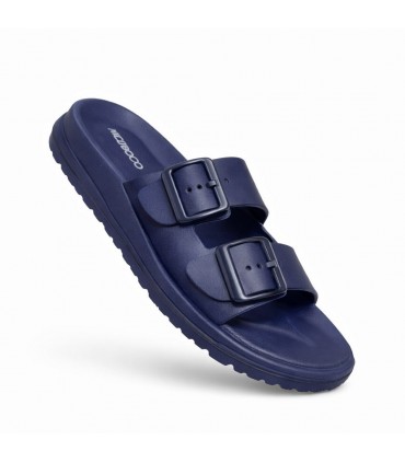 CHANCLA DOS HEBILLAS LAMBER 40-478 MARINO