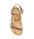 SANDALIA ETIKA VELCROS 10097 TAUPE