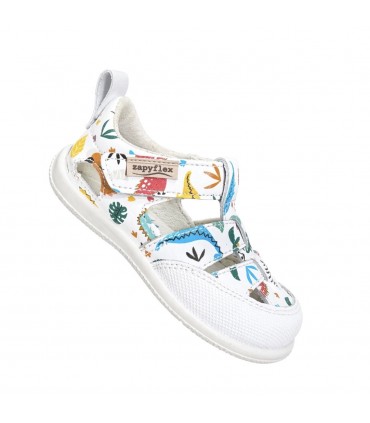 SANDALIA RESPETUOSA ZAPY FLEX AL202101 ARANDANO BLANCO