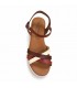 SANDALIA COMODA MUJER PIEL 300 NUEZ