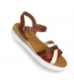 SANDALIA COMODA MUJER PIEL 300 NUEZ